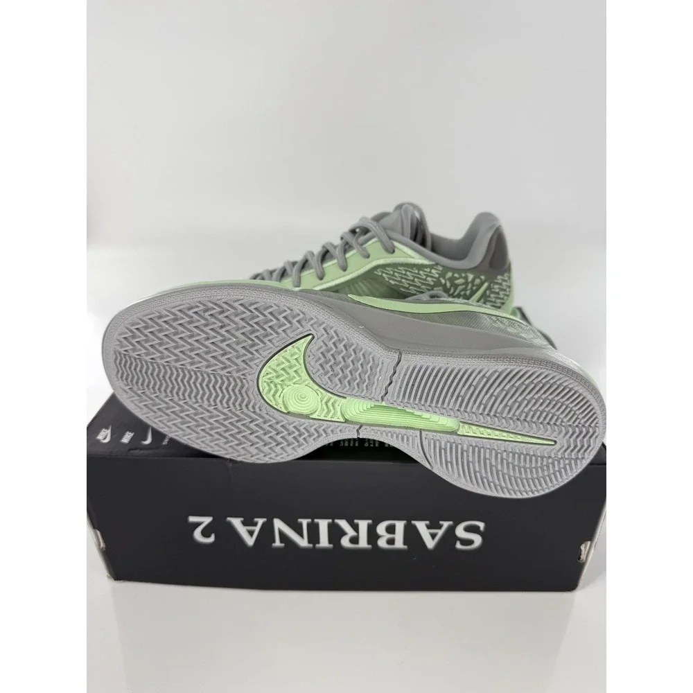 Nike Sabrina 2 'Vapor Green Light Smoke Grey' FQ2174-004 Men's Size 6‎ Shoes New